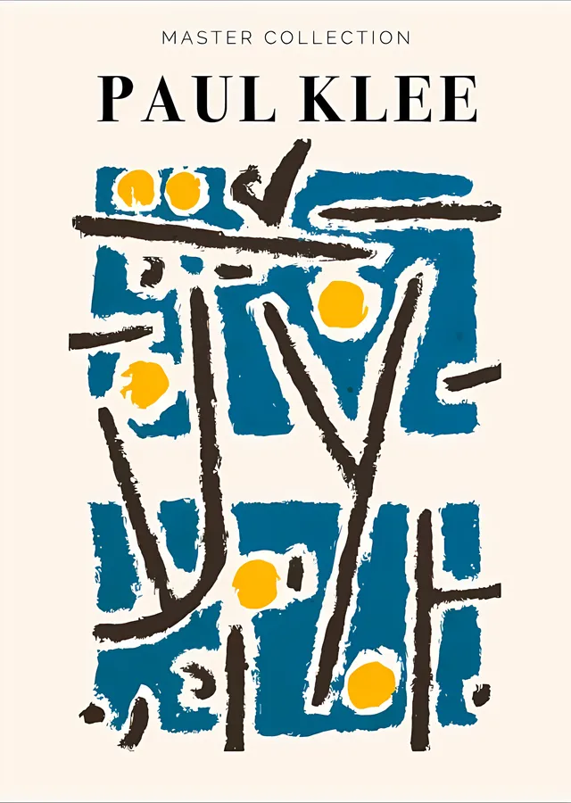 Paul Klee: Master Collection metal tablo