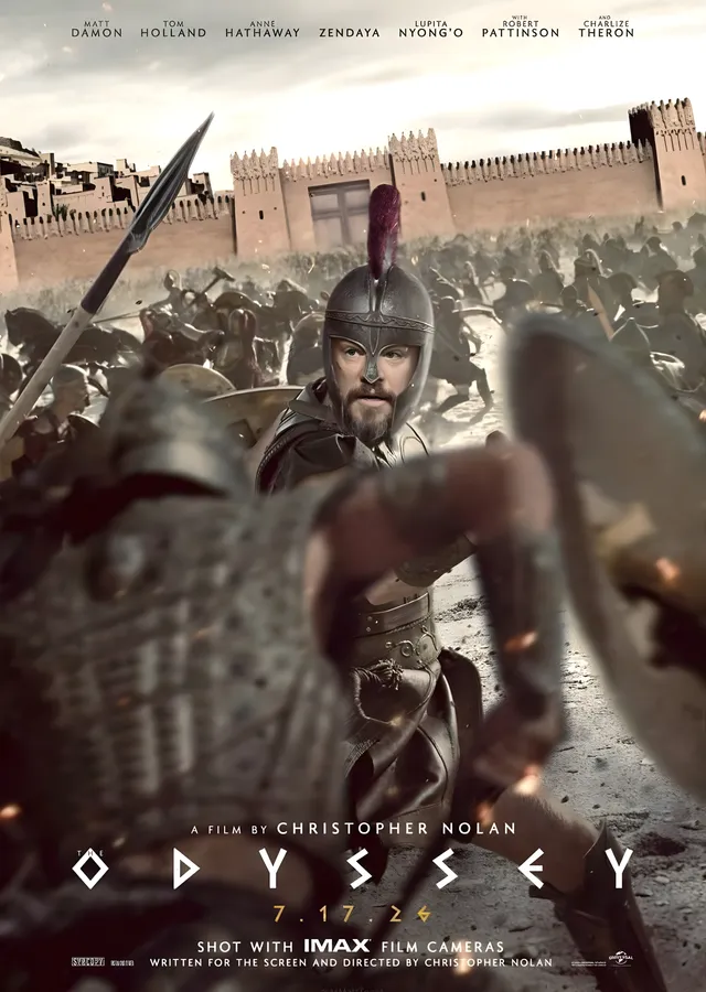 The Odyssey: Surların Önünde Kuşatma metal tablo