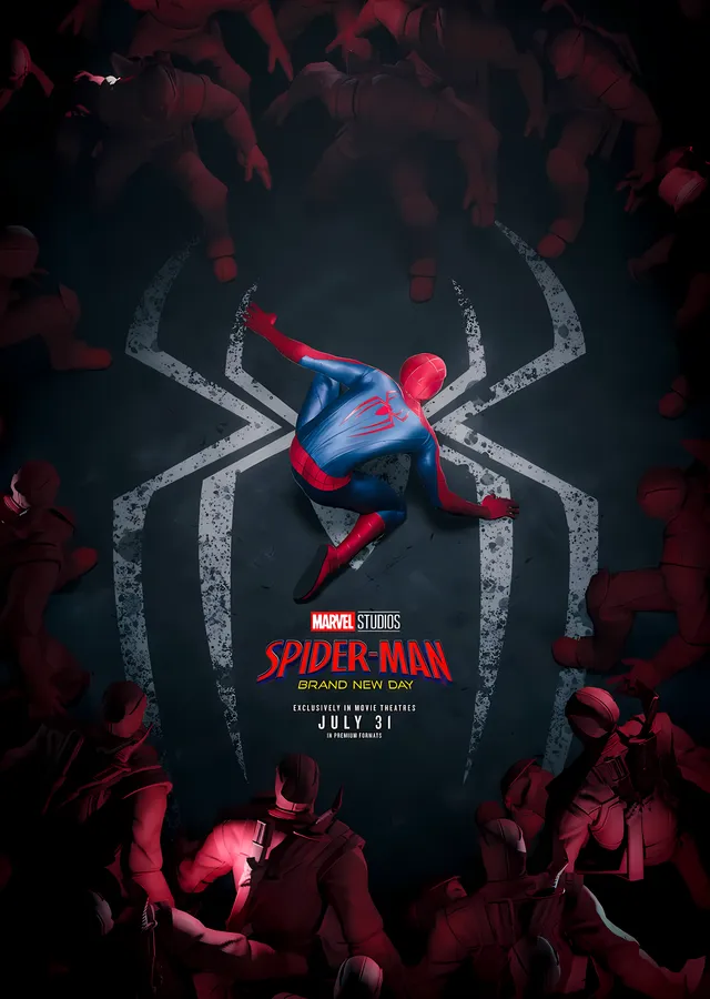 Spider-Man: Örümcek Amblemi metal tablo