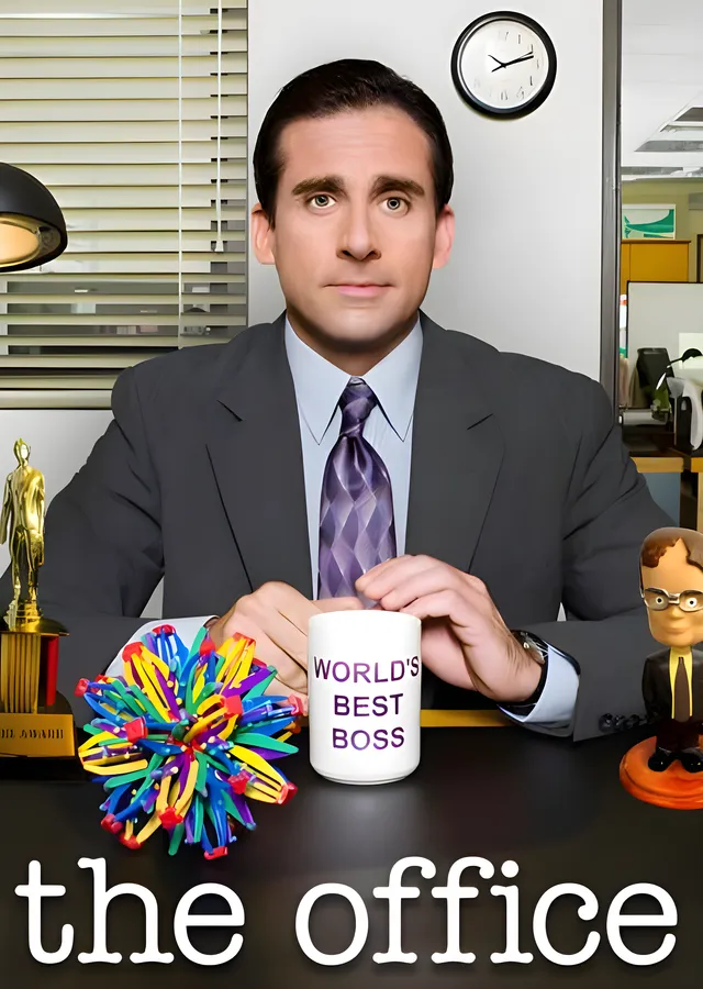 The Office - World's Best Boss metal tablo
