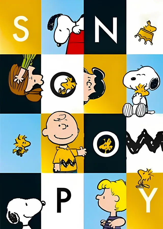 Snoopy - Karakter Panosu metal tablo