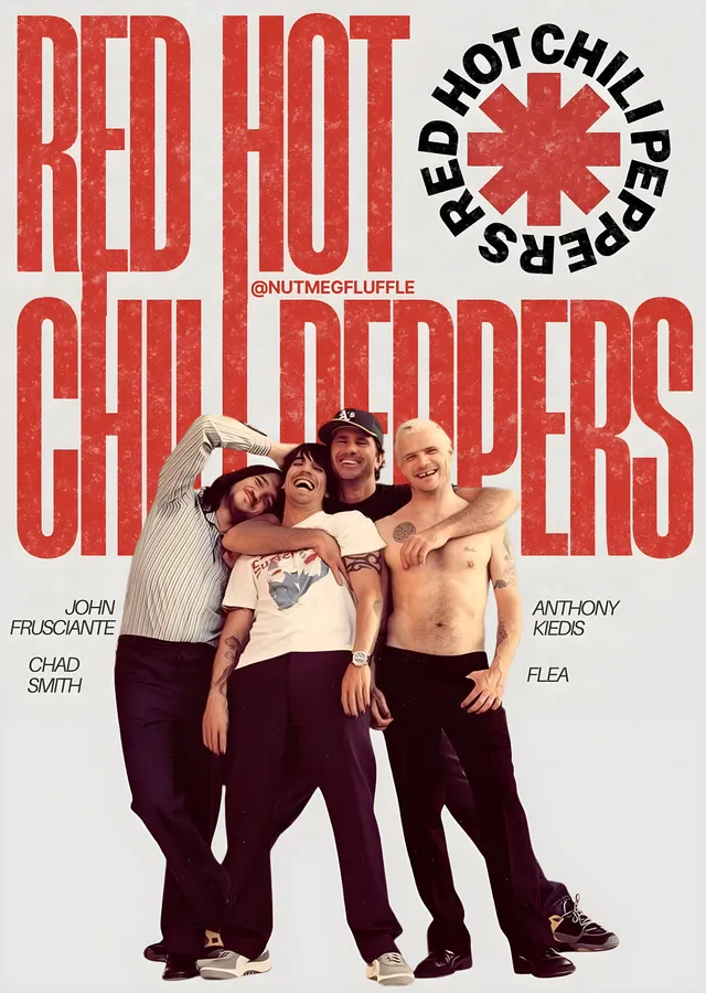 Red Hot Chili Peppers: Grup metal tablo