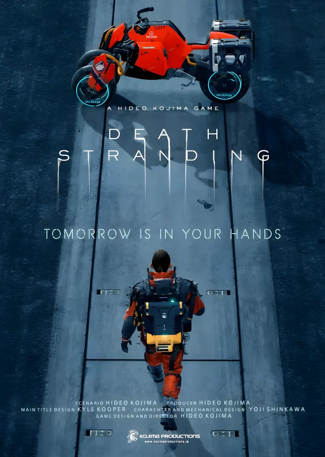 Death Stranding: Yarın Senin Ellerinde metal tablo
