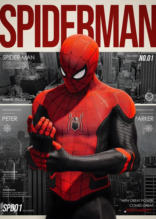 Spider-Man: Dergi Kapağı metal tablo