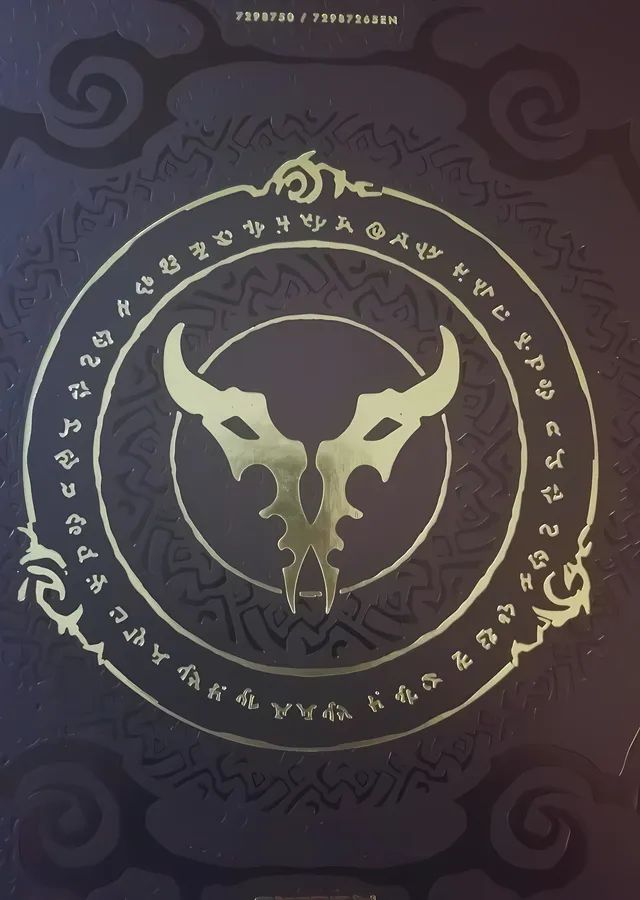 Altın Boğa Arması metal tablo
