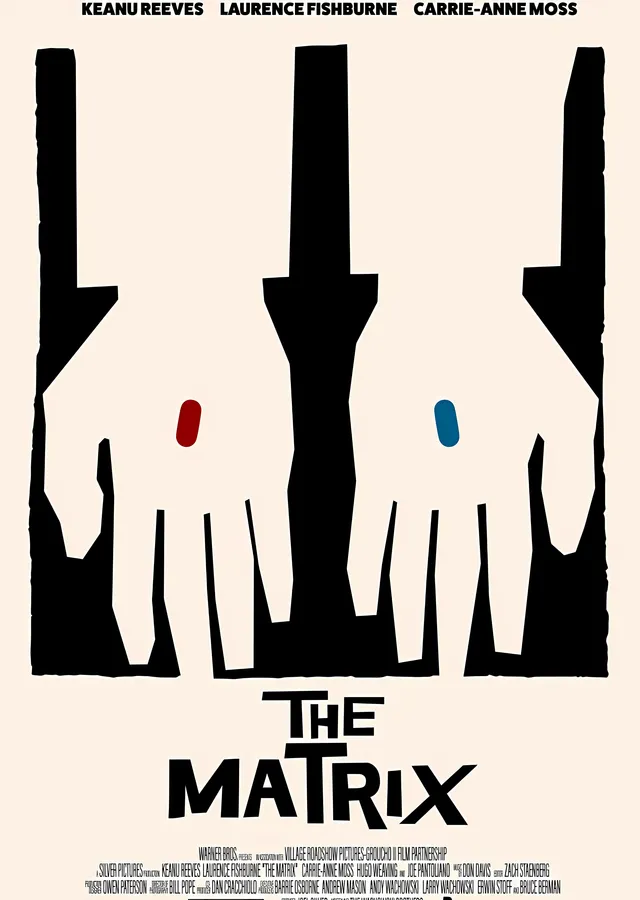 The Matrix: Klasik Filmi metal tablo