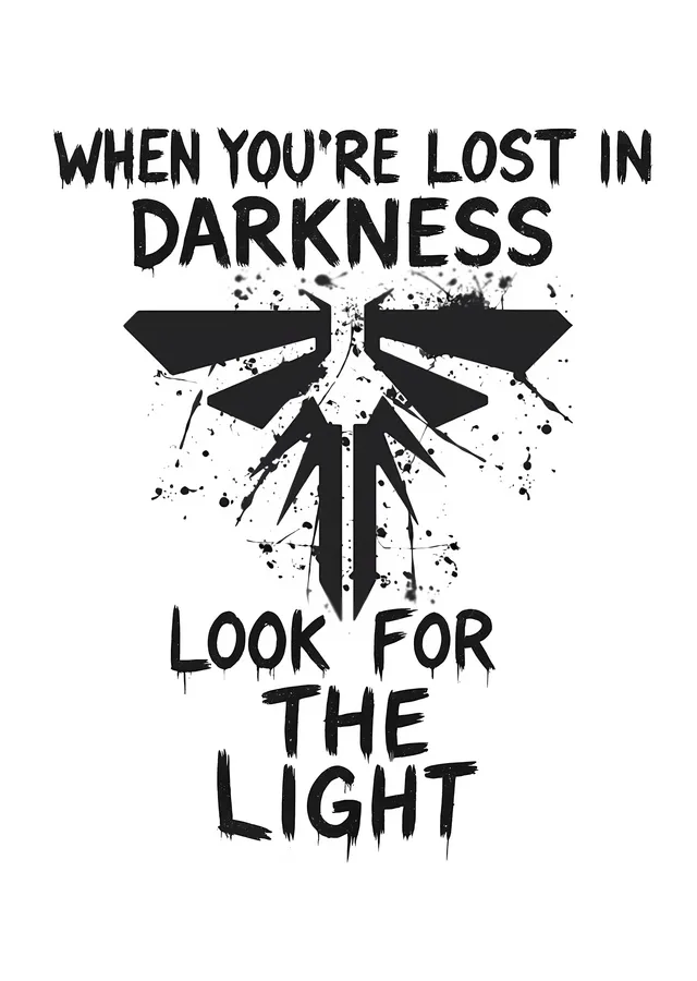 Look for the Light metal tablo