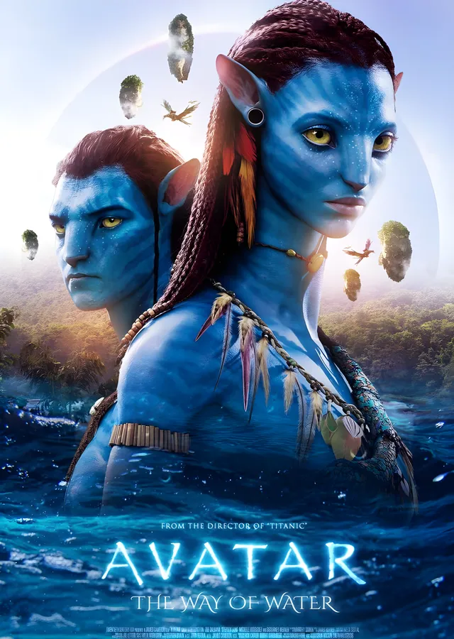 Avatar: The Way of Water - Aile metal tablo