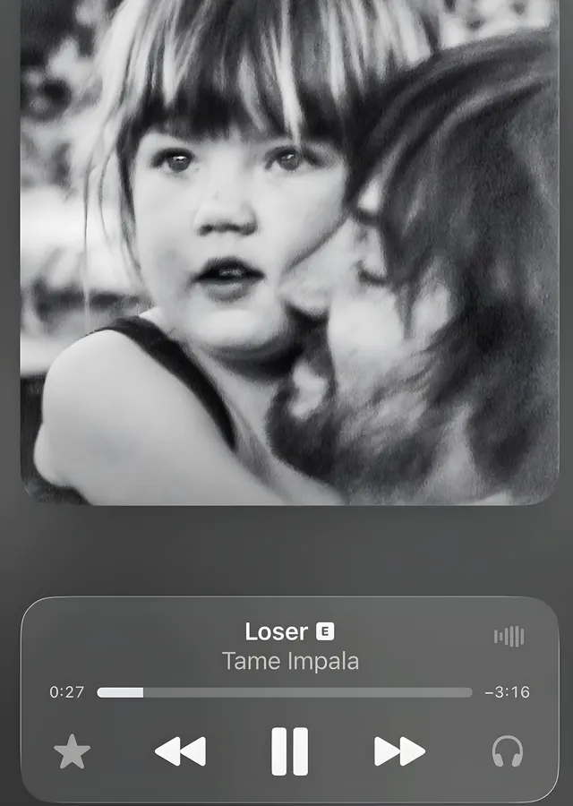 Tame Impala - Loser metal tablo