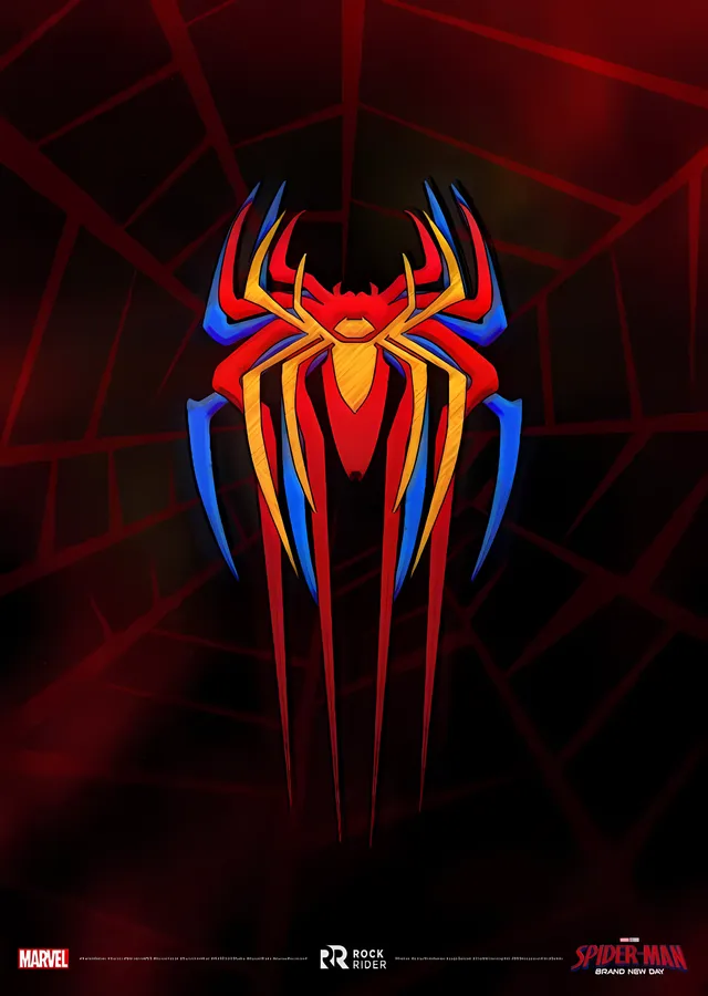Spider-Man: Amblem metal tablo