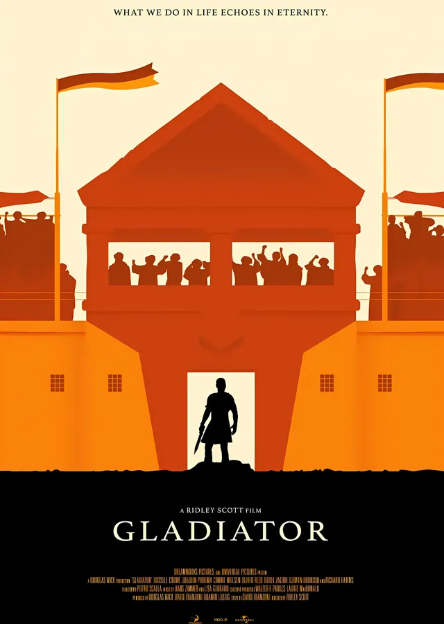 Gladiator - Roma Kolezyumu'nda Asker Figürü metal tablo