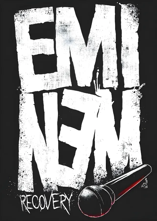 Eminem: Recovery metal tablo