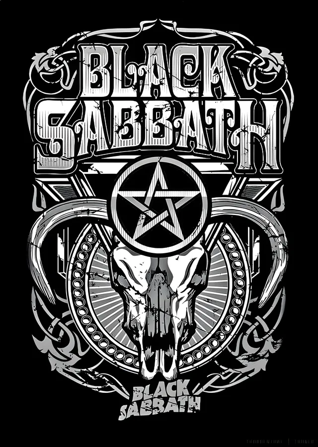 Black Sabbath: Karanlık Metal Efsanesi metal tablo
