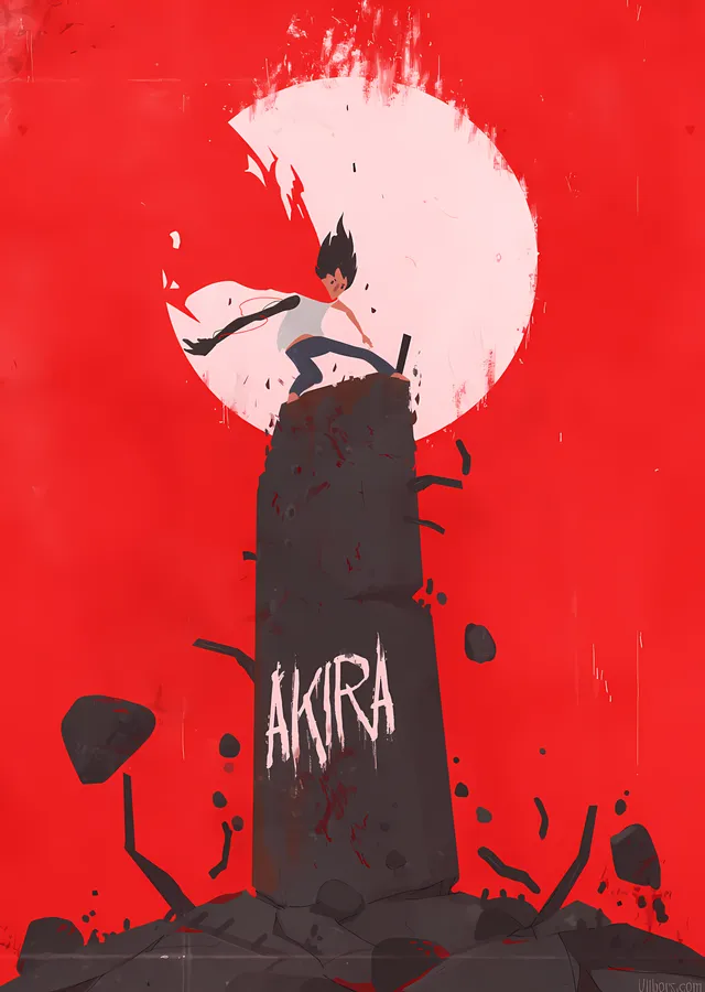 Akira · Kızıl Zemin metal tablo