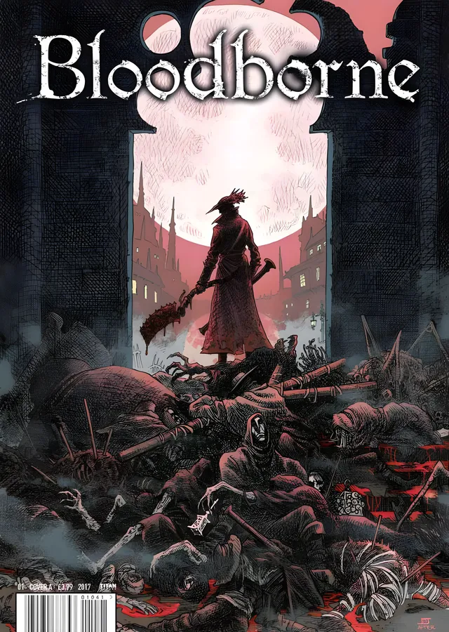 Bloodborne: Kanlı Zafer metal tablo