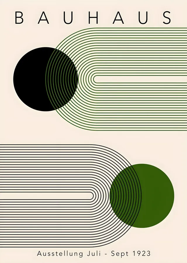 Bauhaus Ausstellung 1923: Kemerler metal tablo
