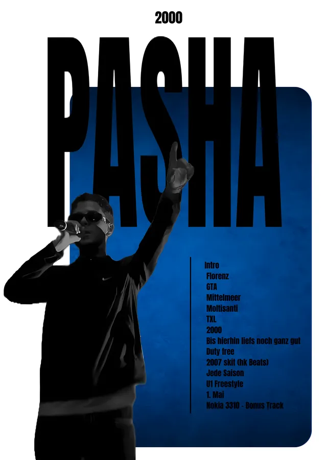 Pasha 2000 metal tablo
