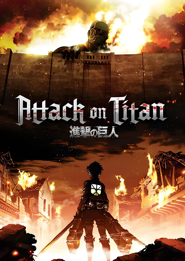 Attack on Titan metal tablo