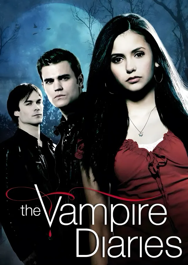 The Vampire Diaries metal tablo