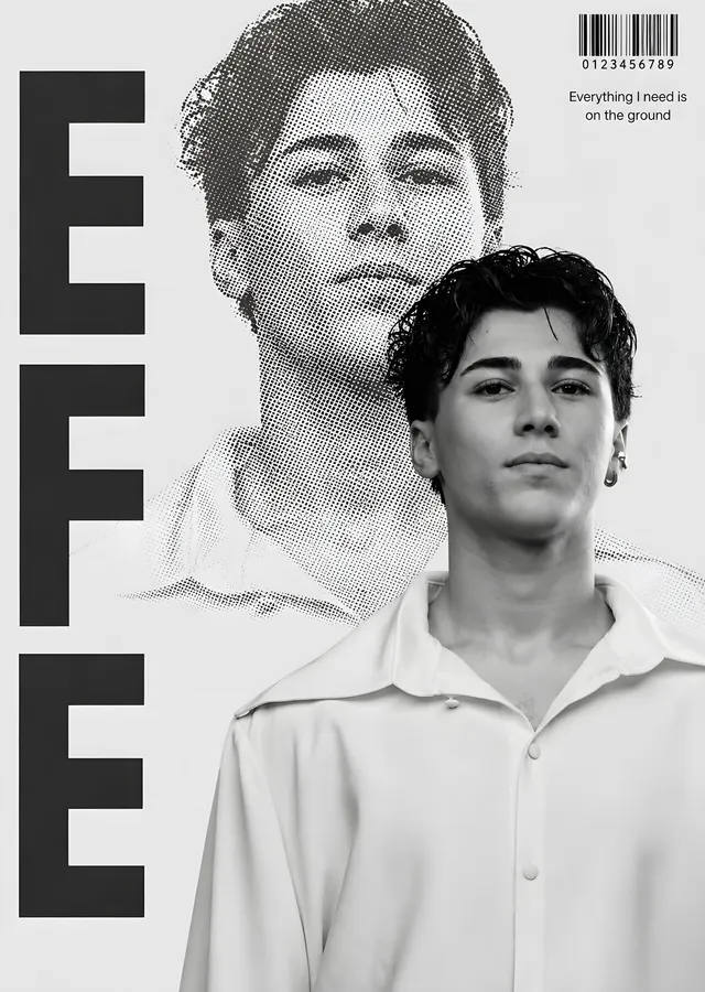 Efe - Portre Kapağı metal tablo