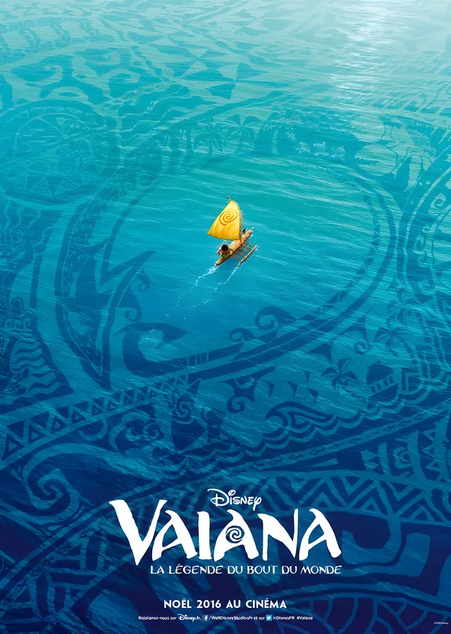 Vaiana: La Légende du Bout du Monde metal tablo