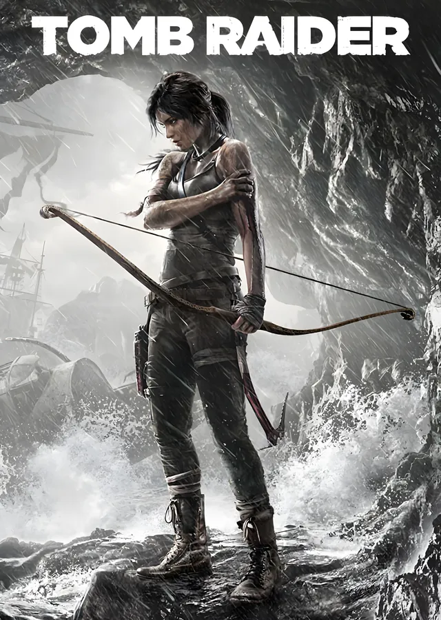 Tomb Raider 2013 metal tablo