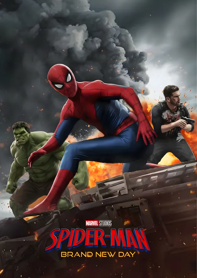 Spider-Man: Kahramanlar metal tablo
