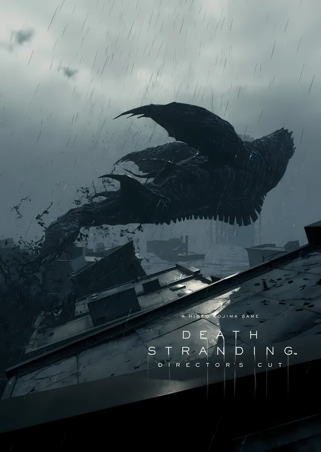 Death Stranding metal tablo