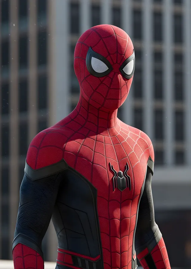 Spider-Man: Gündüz Portre metal tablo