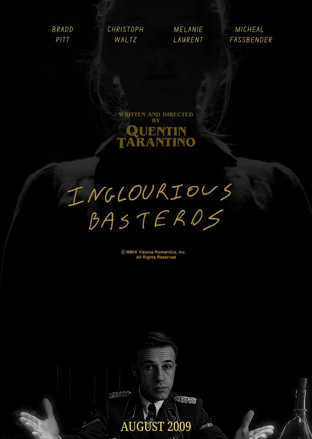 Inglourious Basterds metal tablo