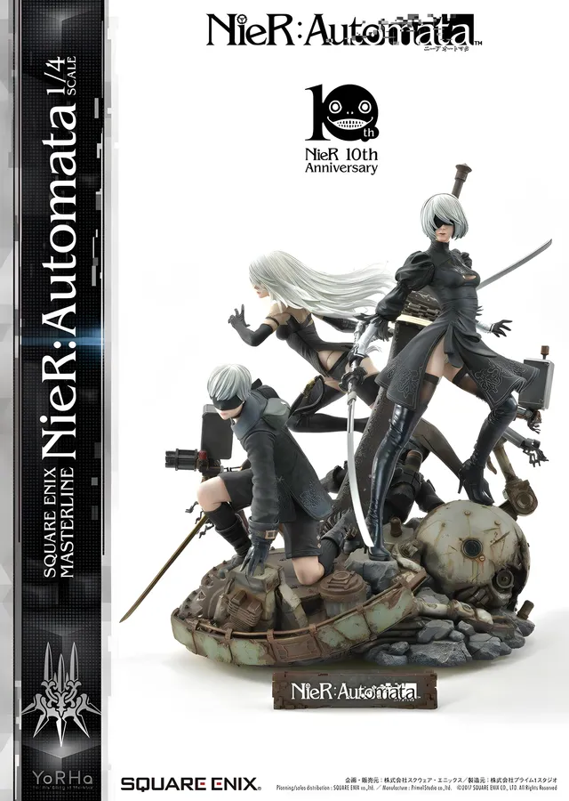 NieR Automata: 10. Yıl Figür metal tablo