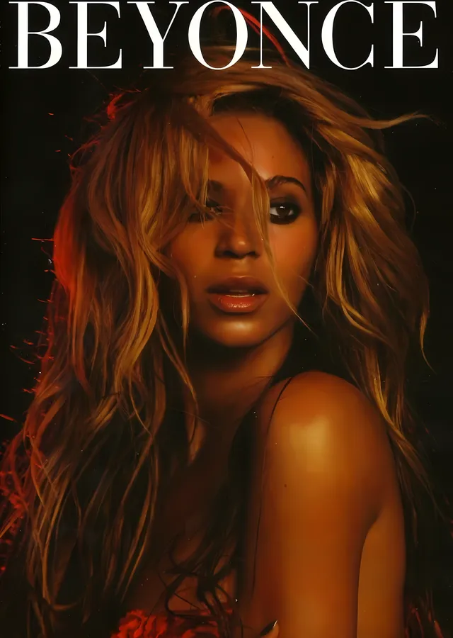 Beyoncé: Dergi Kapağı metal tablo