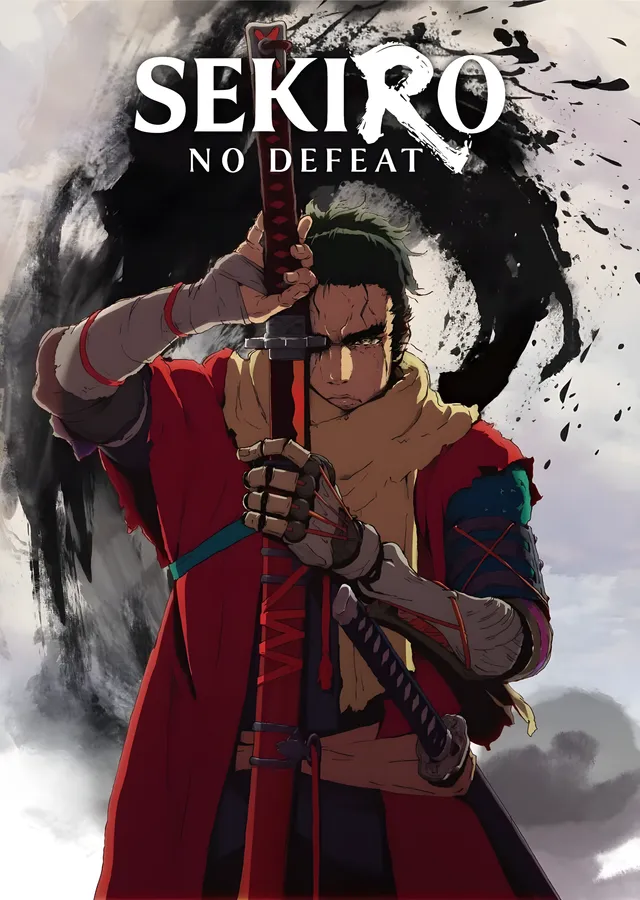 Sekiro: No Defeat Kılıç metal tablo