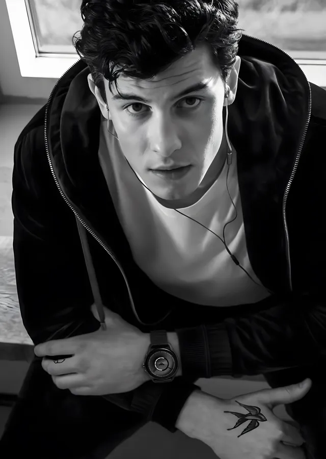 Shawn Mendes: Pencere Işığı metal tablo