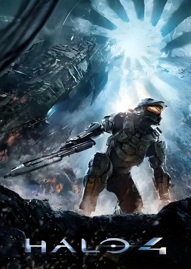 Halo 4: Işık metal tablo