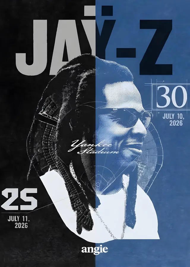 Jay-Z: Yankee Stadium metal tablo