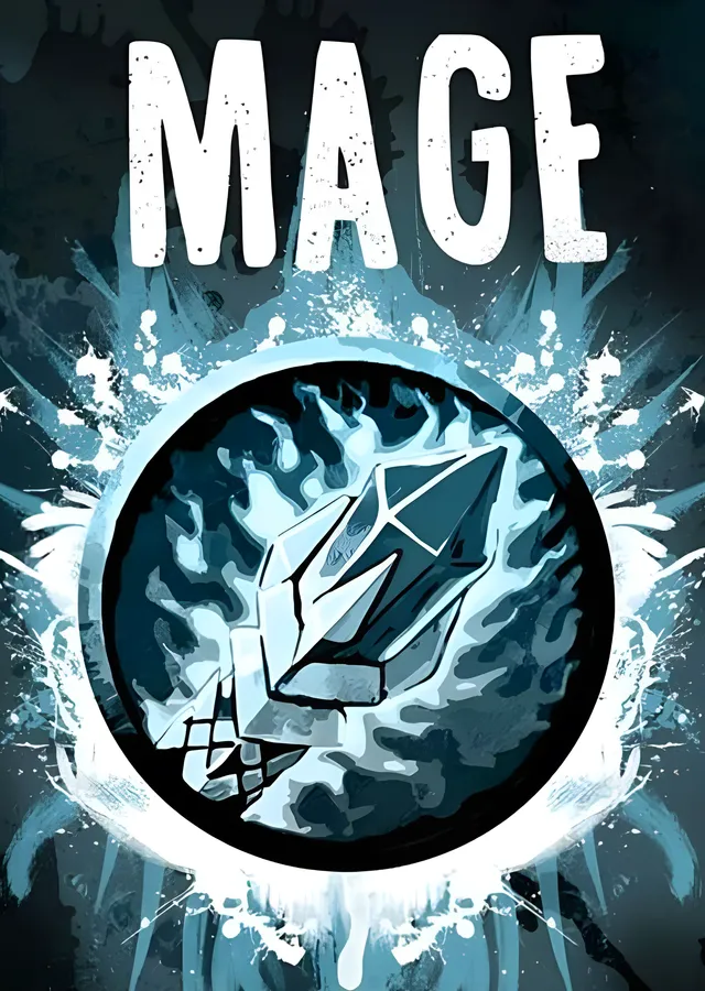 Mage - Buz Amblemi metal tablo