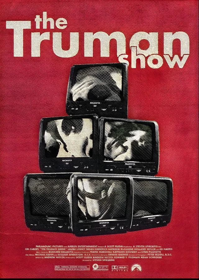 The Truman Show metal tablo