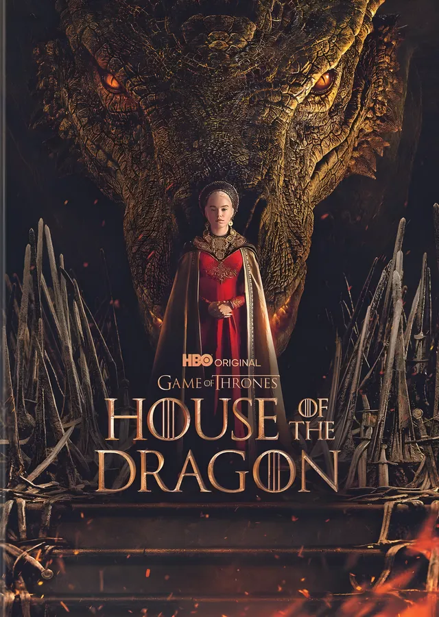 House of the Dragon: Demir Taht Afişi metal tablo
