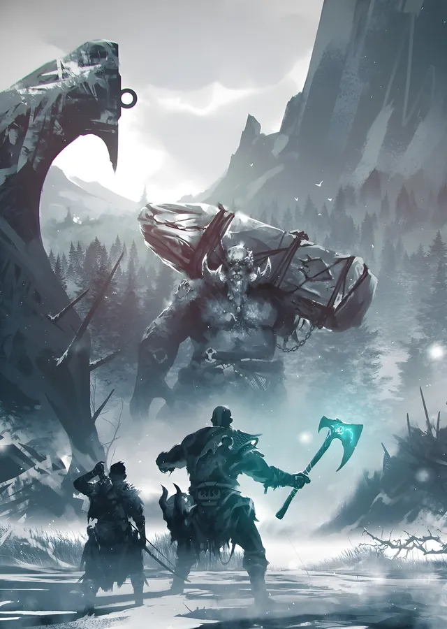 God of War: Kar Devi metal tablo