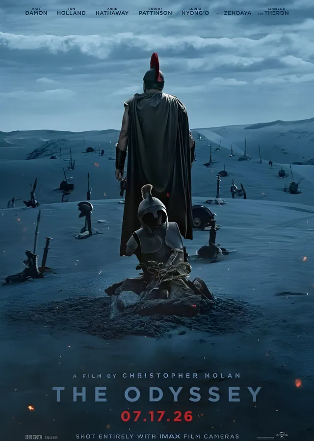 The Odyssey: Savaş Meydanında Yolculuk metal tablo