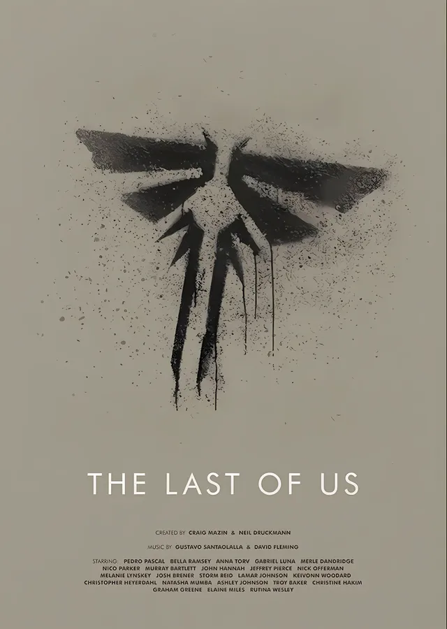 The Last of Us: Amblem metal tablo