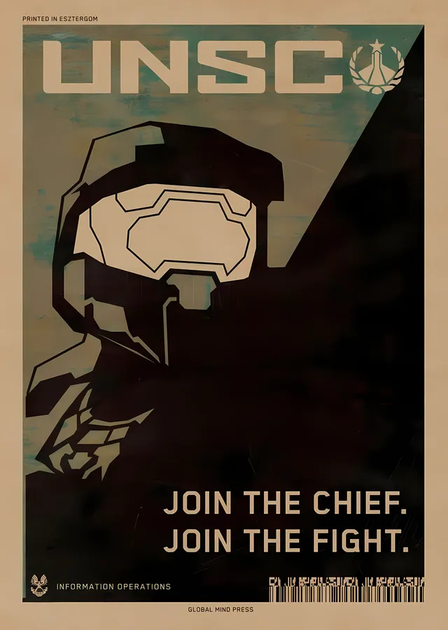 Join the Chief metal tablo