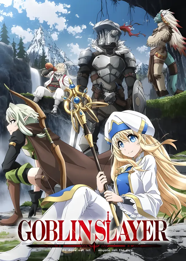 Goblin Slayer: Zırhlı Avcı ve Ekibi metal tablo
