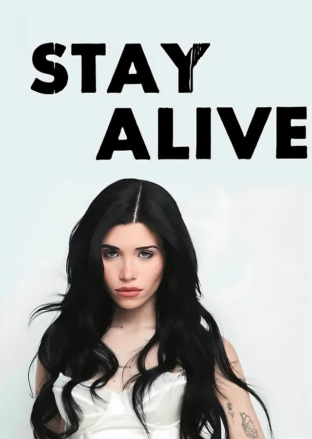 Nessa Barrett: Stay Alive metal tablo