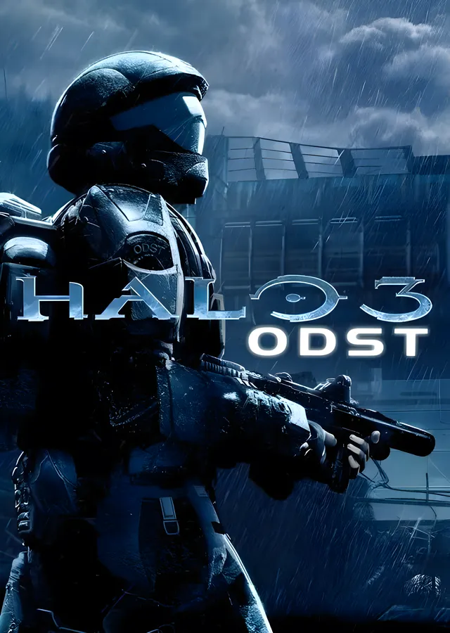 Halo 3: ODST metal tablo