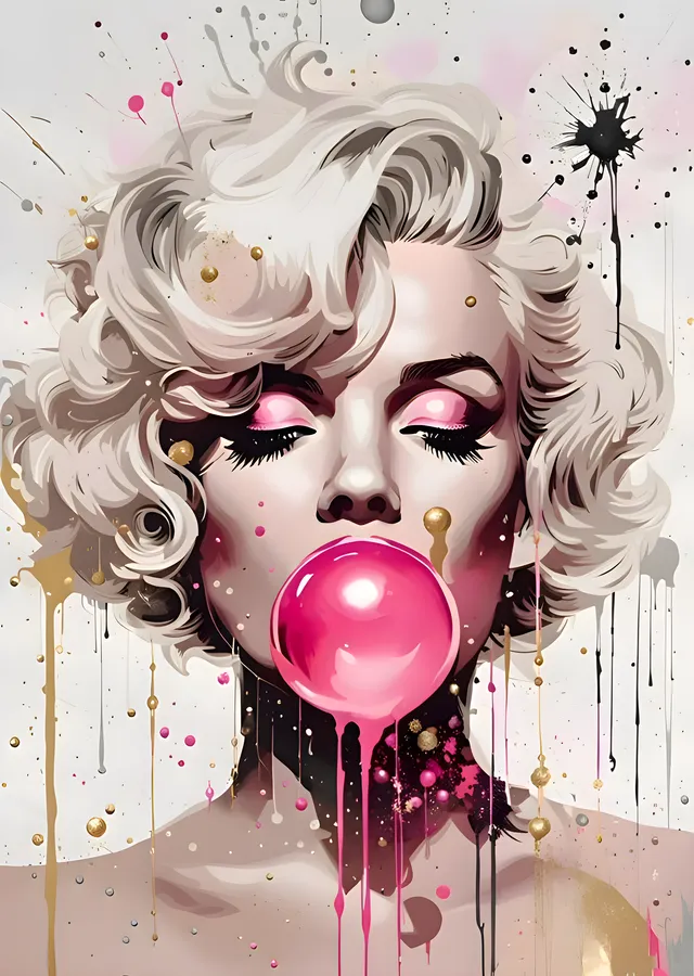 Marilyn Monroe: Gülümseyen Süperstar metal tablo