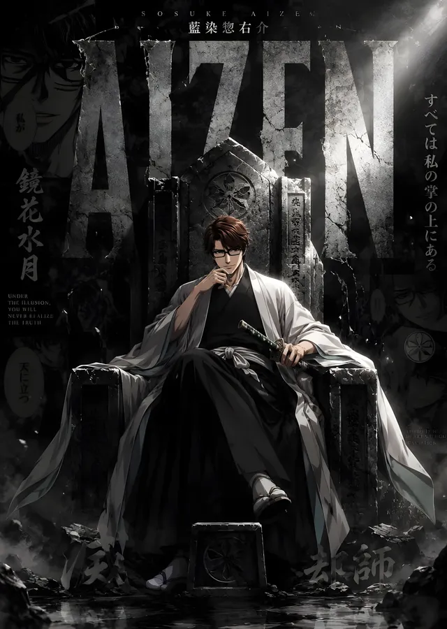 Aizen - Harabede Taht metal tablo