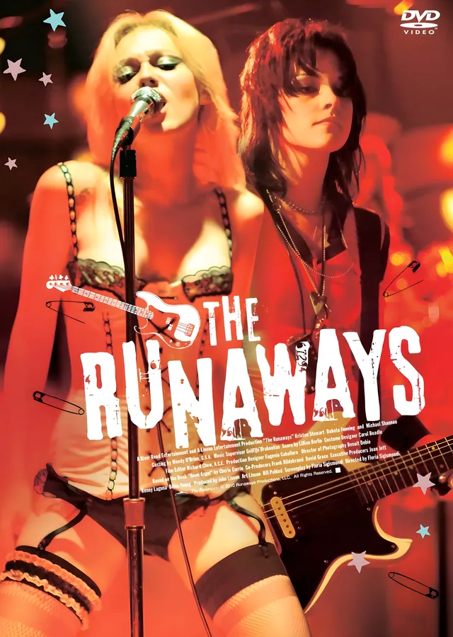 The Runaways - Sahne Karesi metal tablo