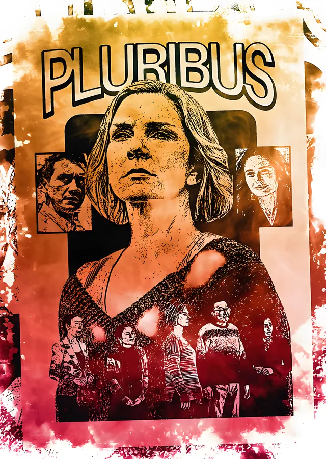Pluribus - Afiş metal tablo